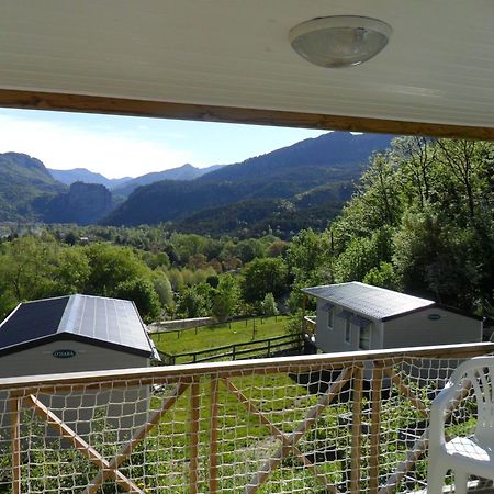 Camping Panoramique Du Verdon Castellane Eksteriør bilde