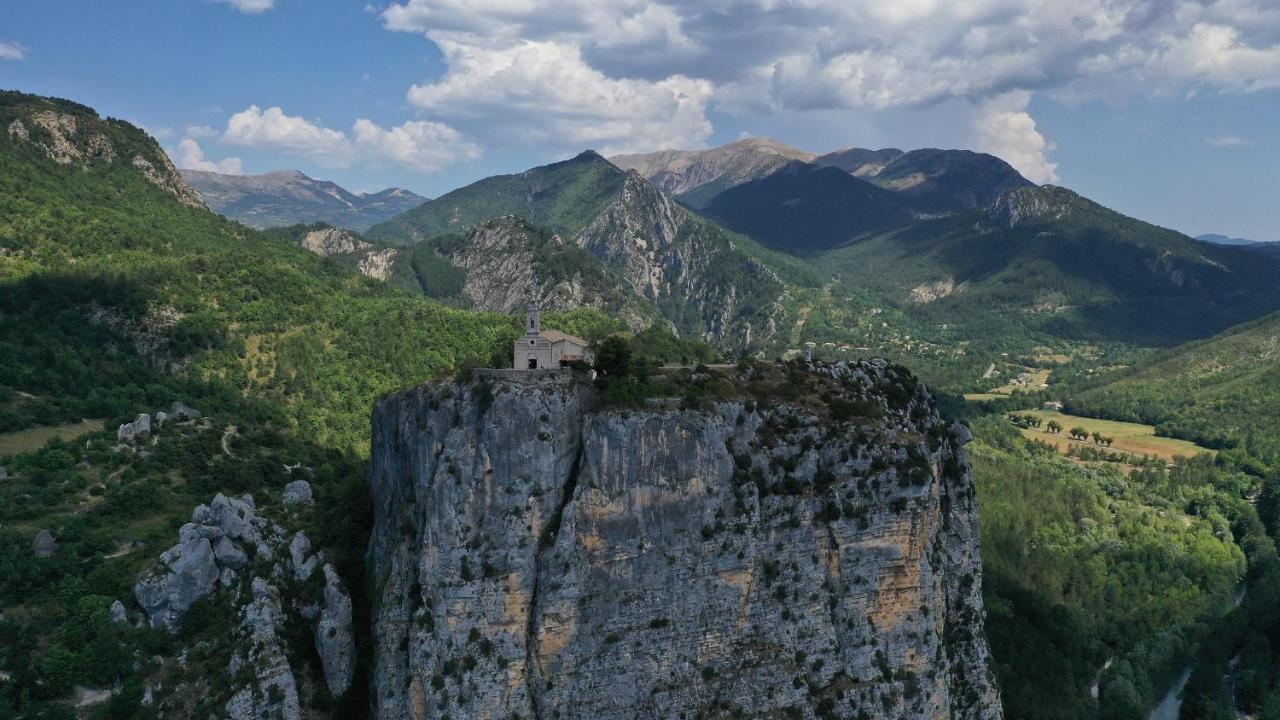 Camping Panoramique Du Verdon Castellane Eksteriør bilde