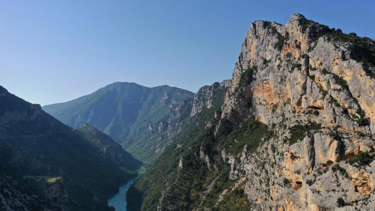 Camping Panoramique Du Verdon Castellane Eksteriør bilde