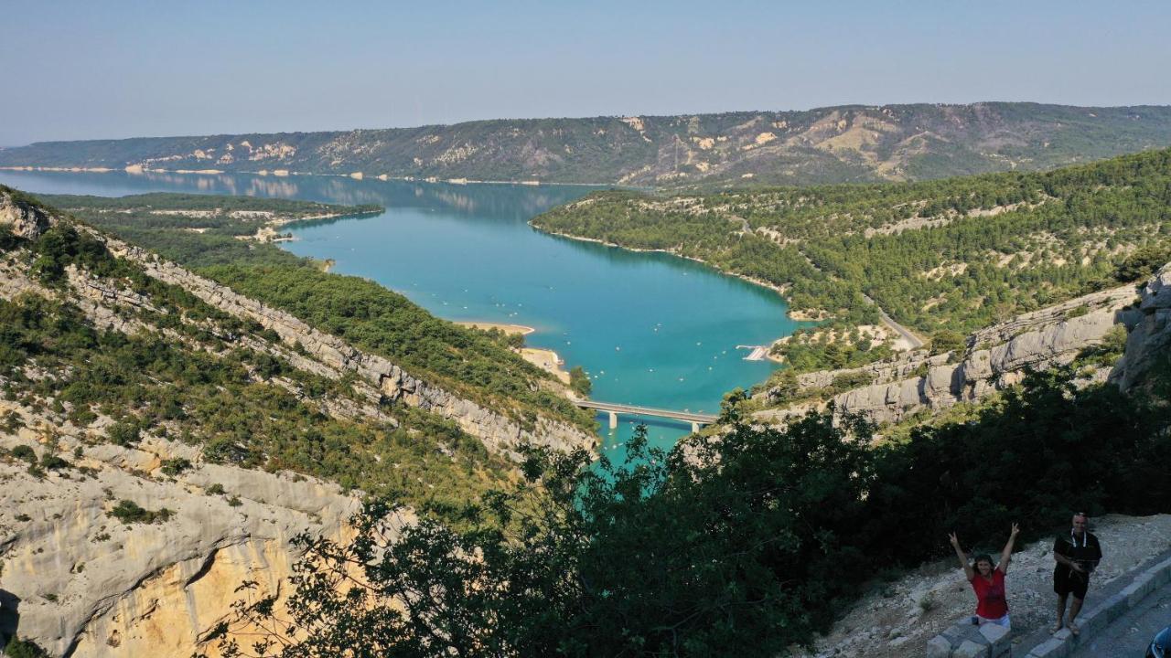 Camping Panoramique Du Verdon Castellane Eksteriør bilde