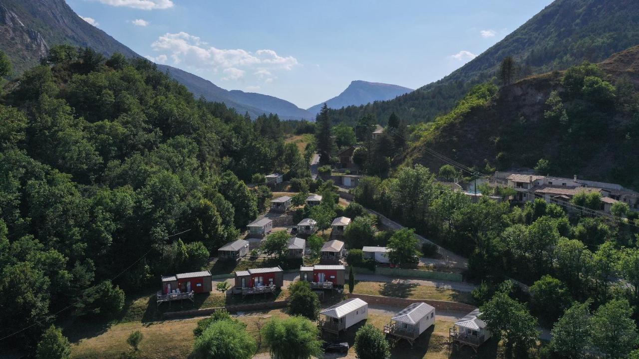 Camping Panoramique Du Verdon Castellane Eksteriør bilde