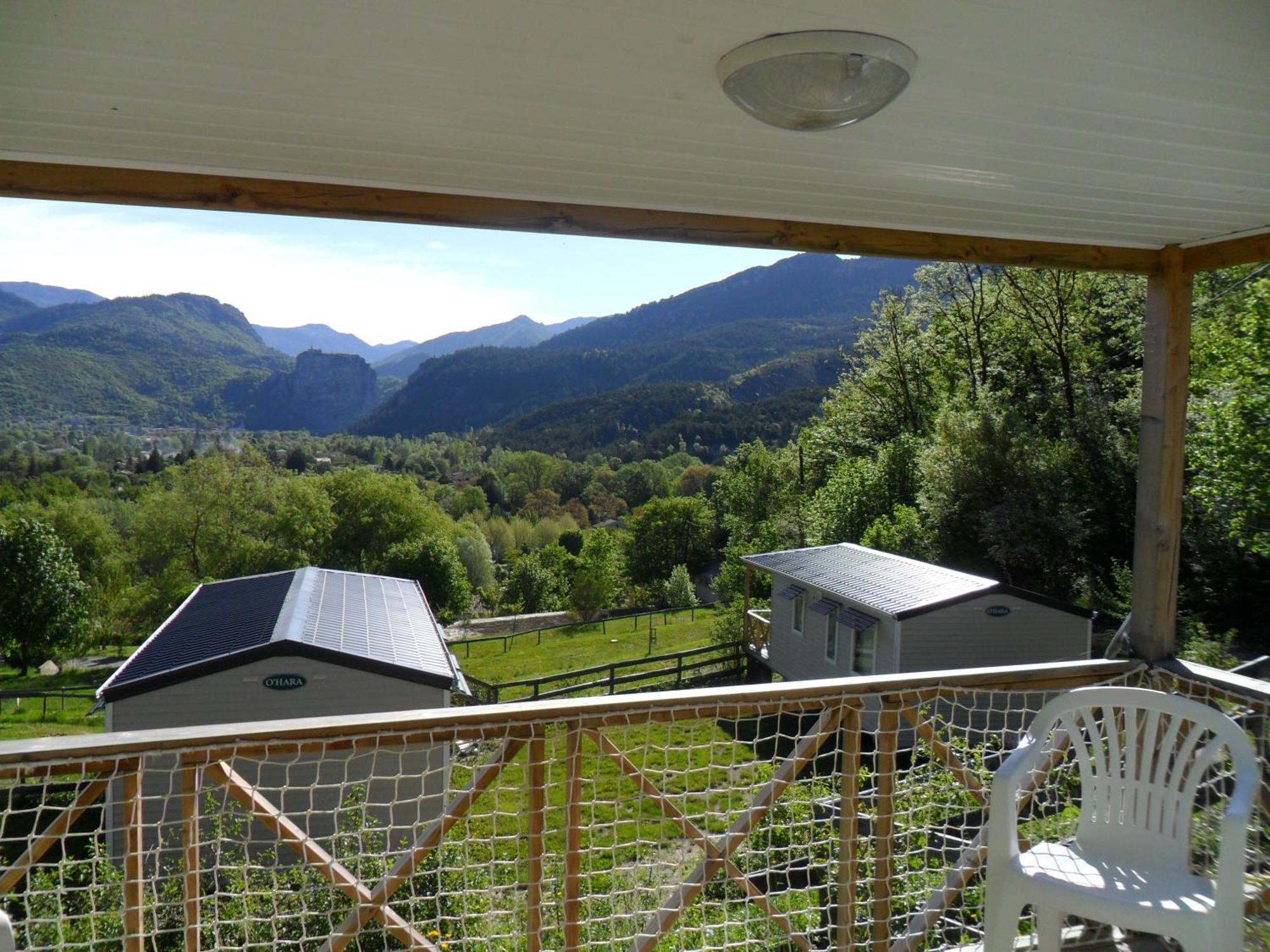 Camping Panoramique Du Verdon Castellane Eksteriør bilde