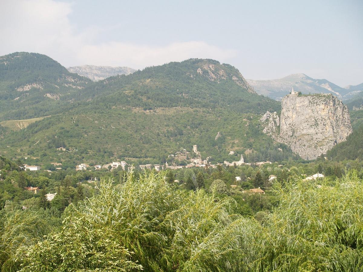 Camping Panoramique Du Verdon Castellane Eksteriør bilde
