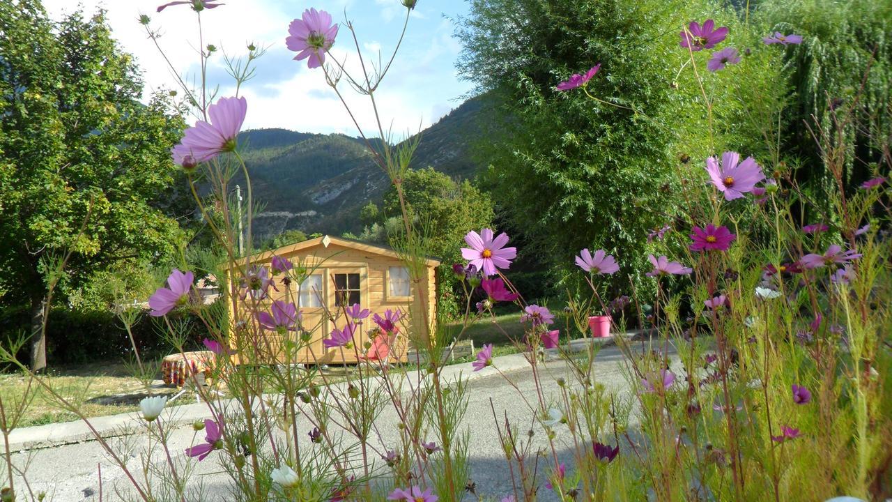 Camping Panoramique Du Verdon Castellane Eksteriør bilde