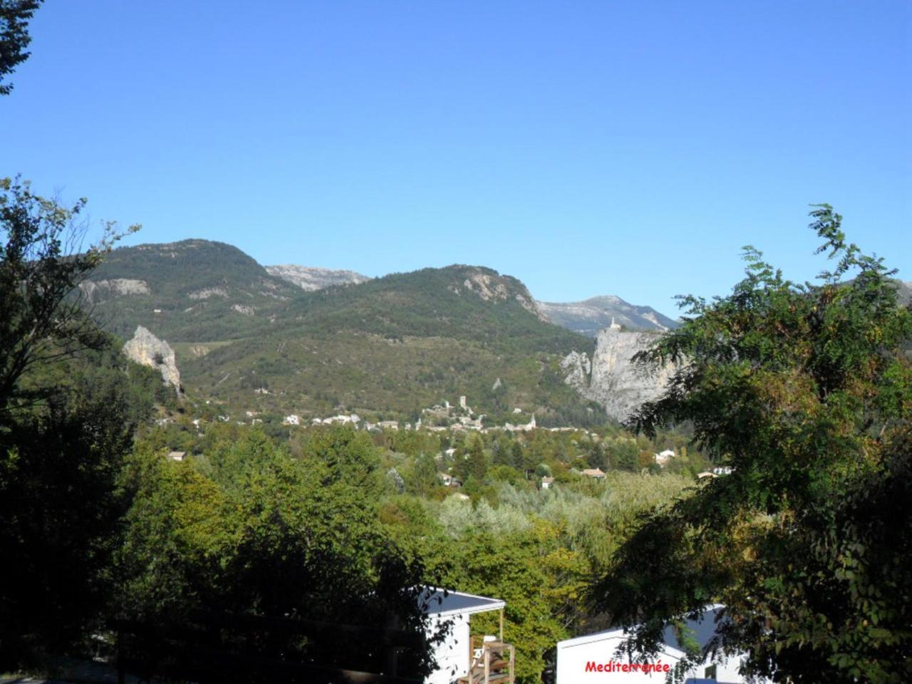 Camping Panoramique Du Verdon Castellane Eksteriør bilde